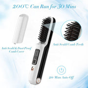 Wireless Professional Hair Straightener & Comb