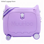 Multifunctional children's luggage suitcase